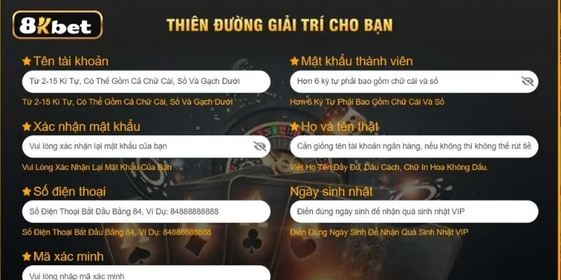 Cách đăng ký tài khoản