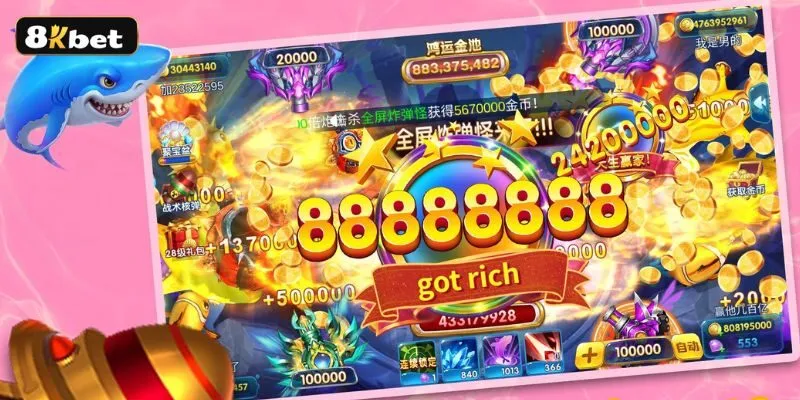 Những bàn bắn cá trực tuyến cũng sôi động không kém các sảnh bắn truyền thống